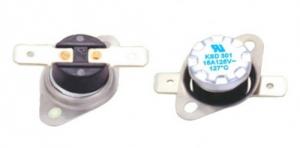 China KSD301 250V 5A 16A Snap-action Bimetal Thermostat 250v/10a Bimetal Resettable Flanged Thermal Switch on sale