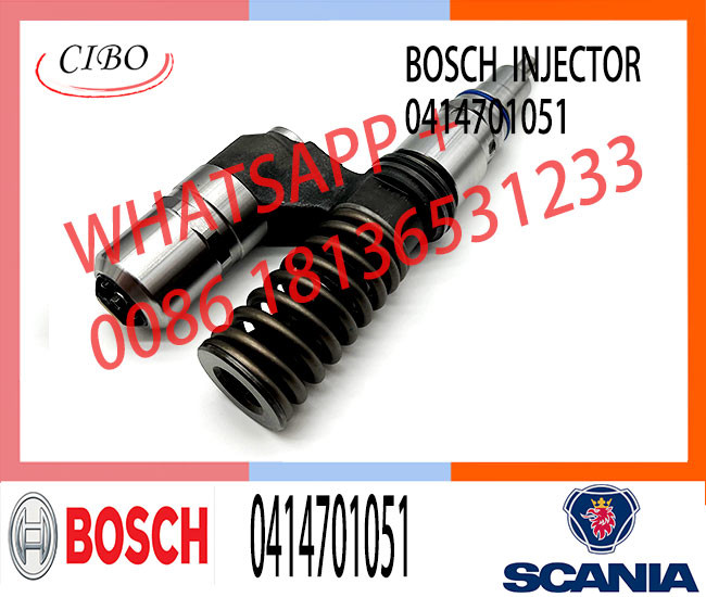 Neutral Common Rail Fuel Injector 0414701072 0414701051 For Scania R440