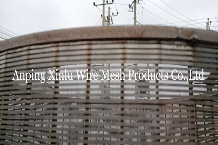 Chemical Petroleum Rotary Screen Drum 1800mm Length Stainless Steel Filter Cylinder