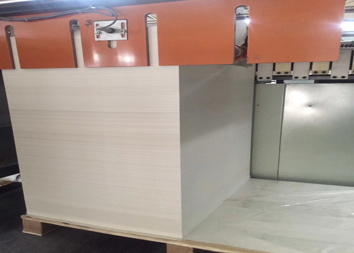 50g/M2 Automatic Paper Roll To Sheet Cutting Machine Four Roll High Precision