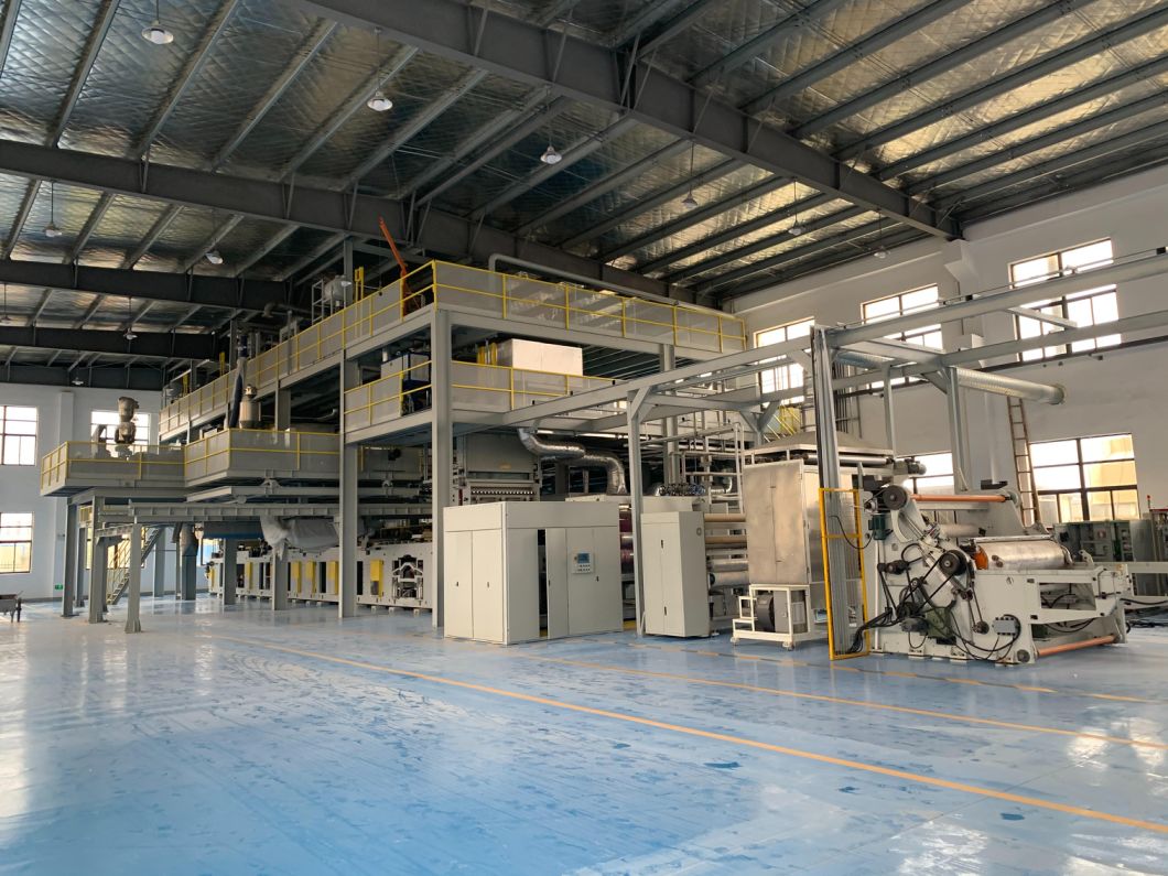 New Non Woven Textile Weaving Machinery with CE, ISO9001: 2000 Ss Type Melt Blown Weaving Production Lines for Face Mask