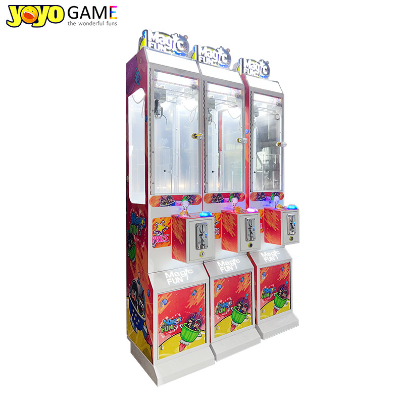 Customizable Mini Coin Operated Small Doll Arcade Game Vending Claw Machine With Bill Acceptor