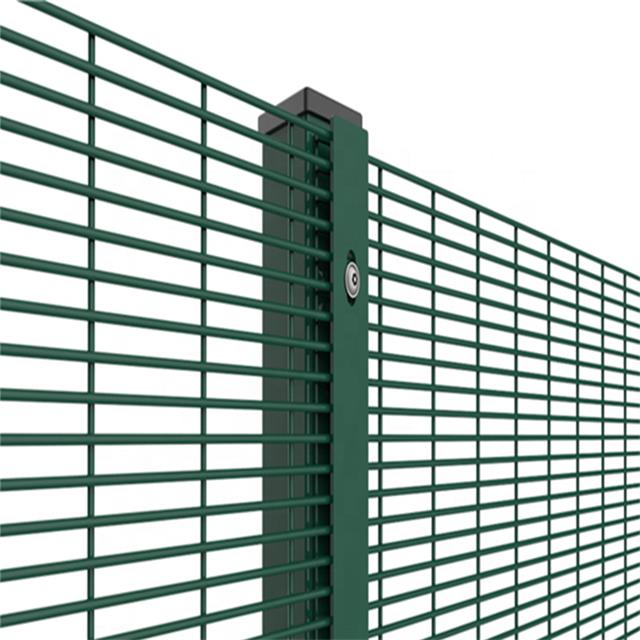 358 Powder coated and galvanized High security prison mesh fencing anti climb fence panel