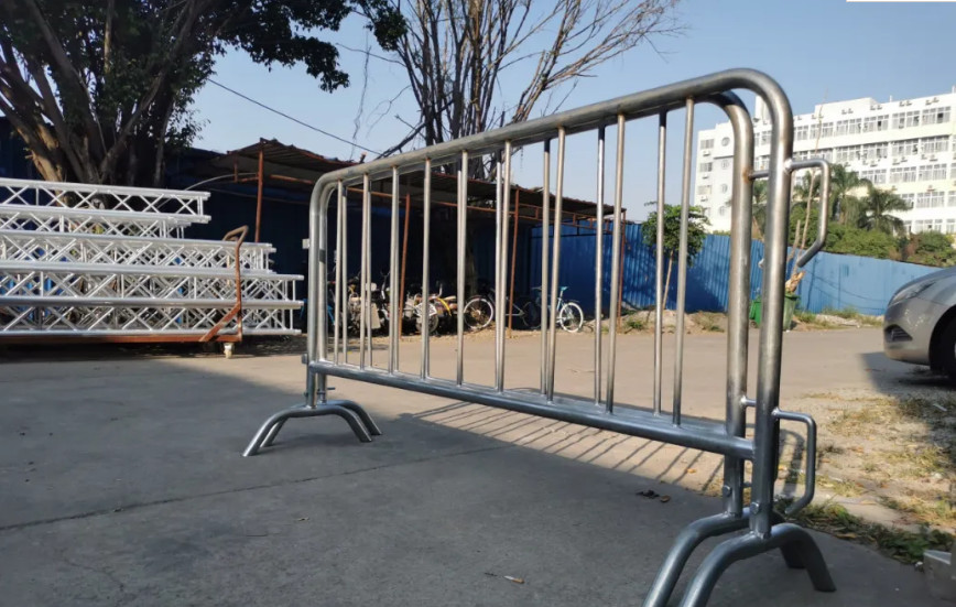 Galvanized Retractable Pedestrian Safety Barriers ISO CE