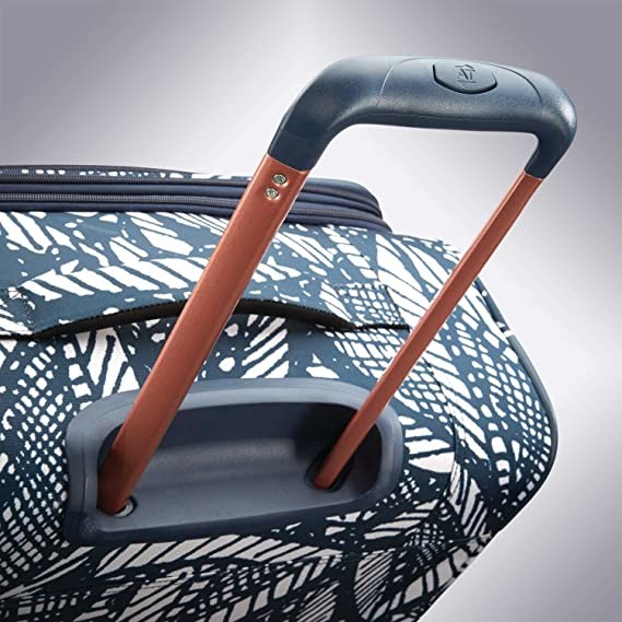 Reinforced Handle 210D Polyester Soft Trolley Luggage