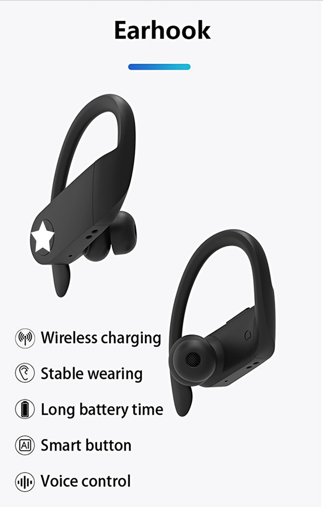 Mic TWS HIFI Stereo Sound BT10 Wireless Bluetooth Headphones