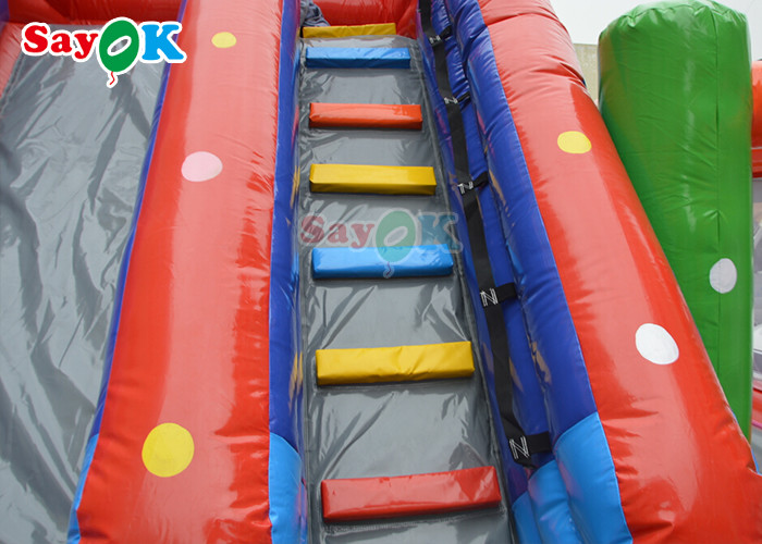 Outdoor Commercial Inflatable Bounce House Adult Kids Party Bouncer Combo With Water Slide
