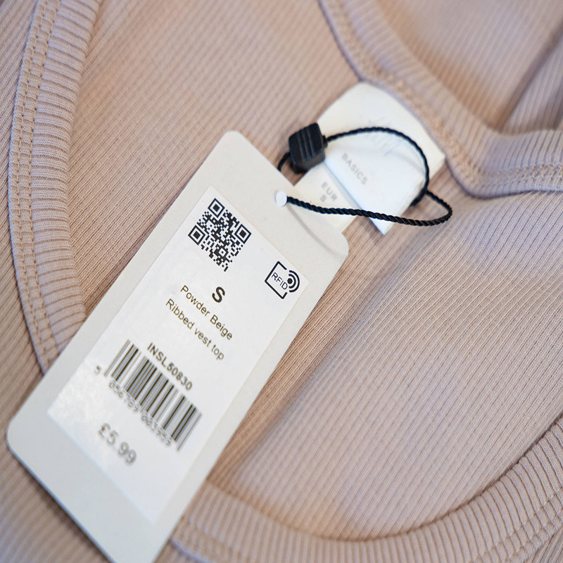 ECO Friendly RFID Tag Sticker For Lost Items Flexo Printing