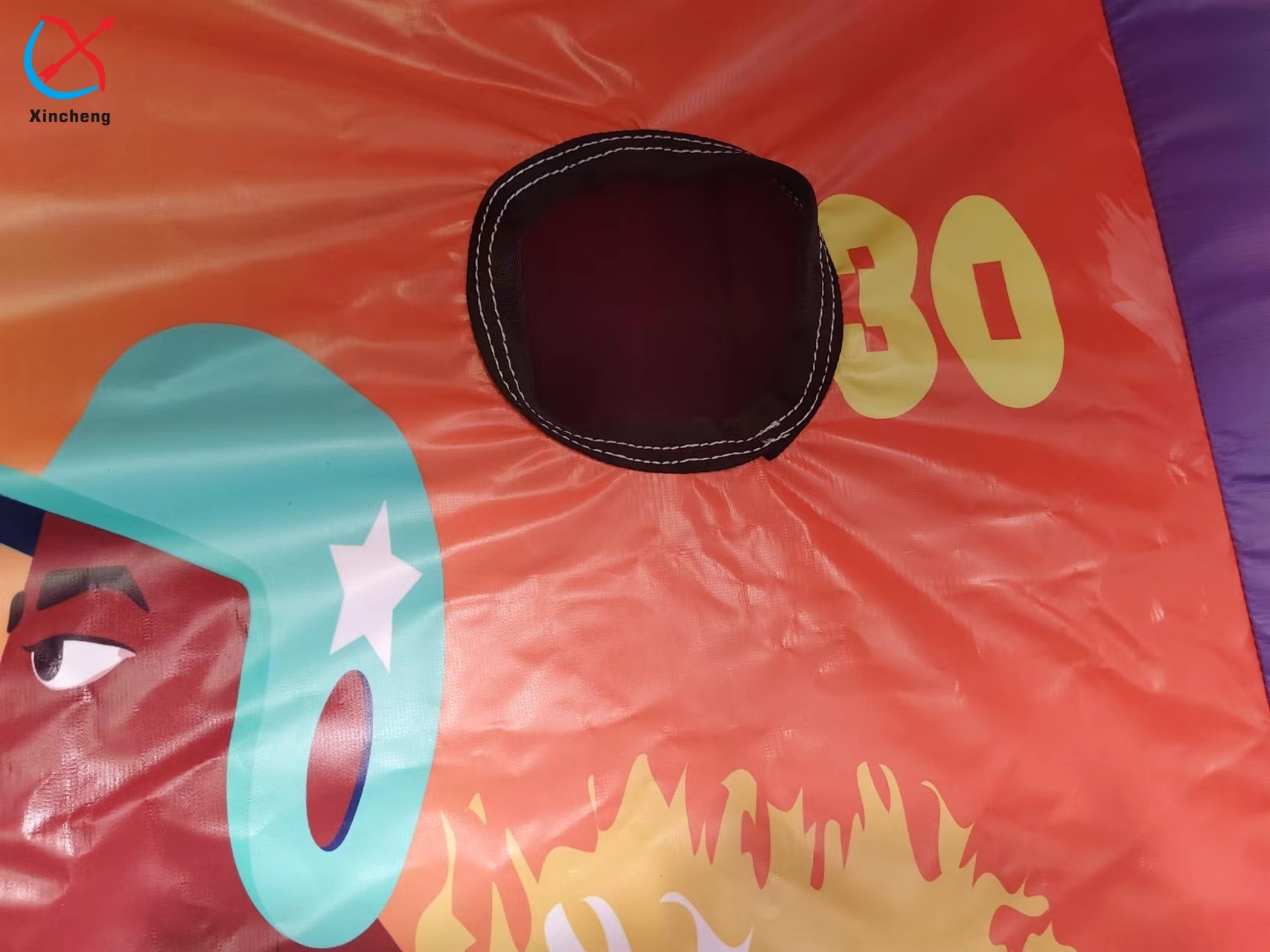 Factory Commercial Inflatable Sport Game Basketball Toss Sport Game Ball Shot Game
