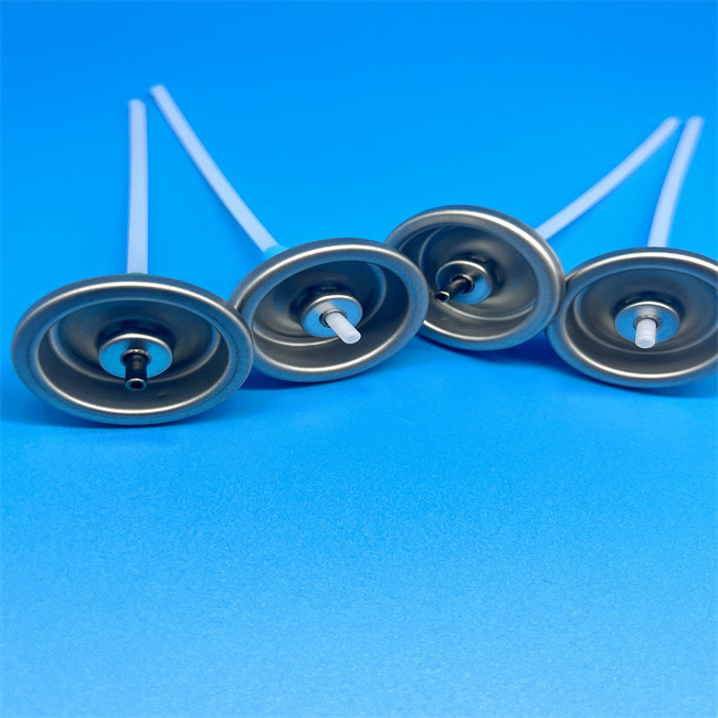 Aluminum Button Actuated Metered Valve Actuator With Gasket Seal