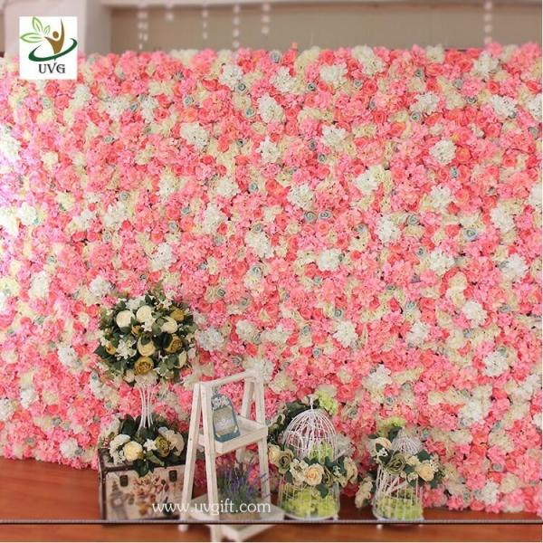 UVG stunning artificial wedding decoration flower stand for bridal exhibition