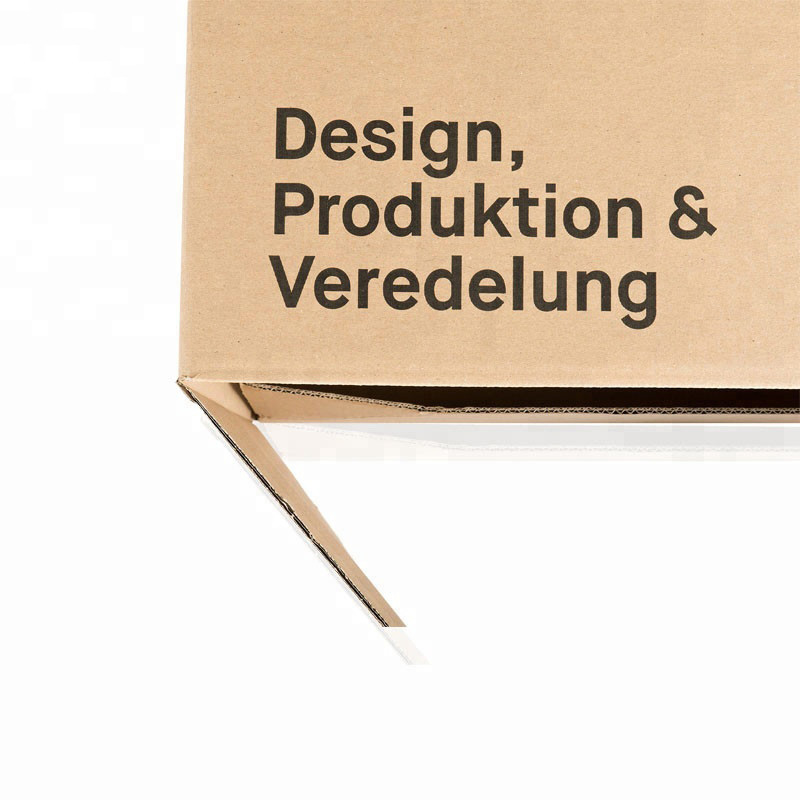 Custom Cardboard With Carton Handle Printing Large White Corrugated Mailer Boxes