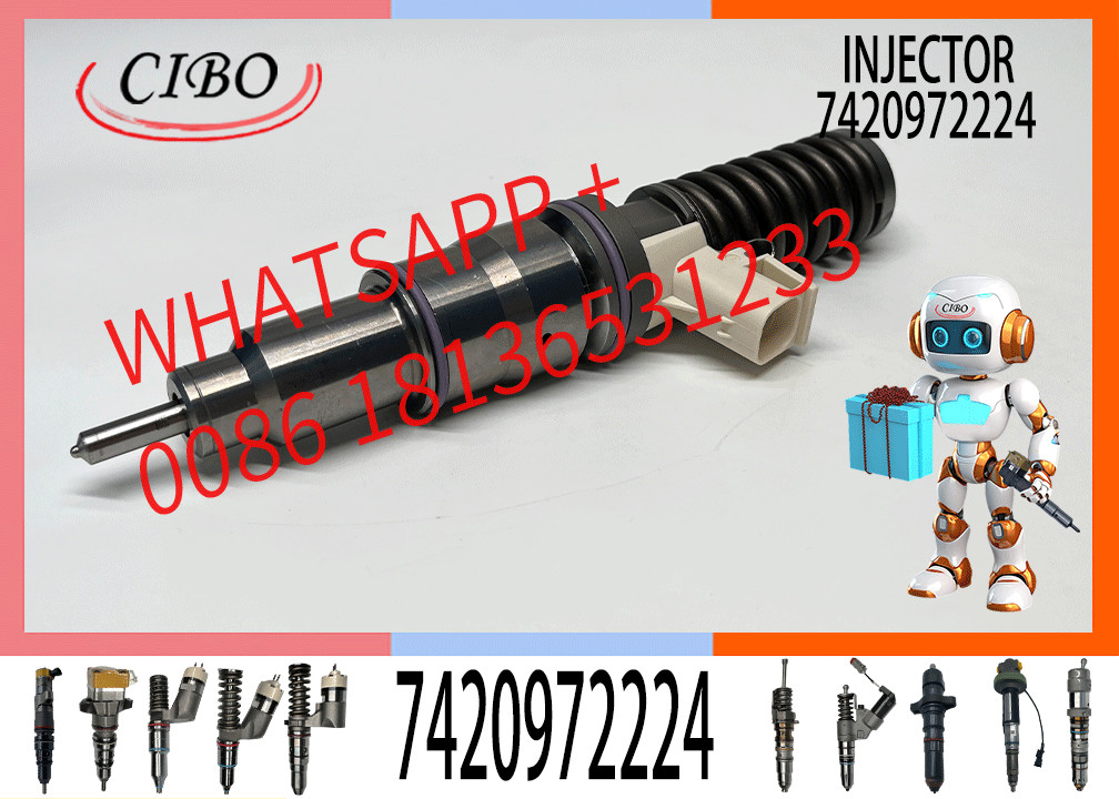 Fuel Injector BEBE4D24002 RVI 7421340612 7420972224 VOL-VO 21371673 9021371673 21340612 85003264 20972224 for VOL-VO MD13