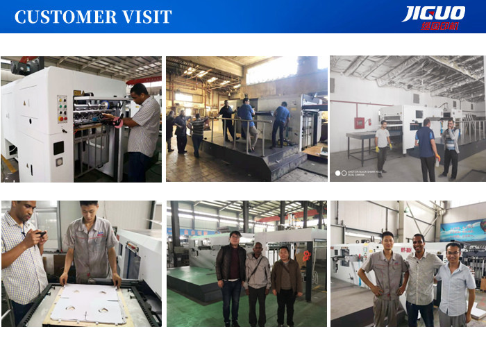 580mm X 500mm Automatic Paper Die Cutting Machine Stripping Paper Emboss Machine