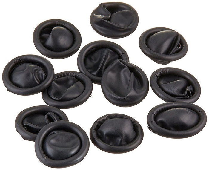 Static Dissipative ESD Finger Cots Powder Free Fingertip Textured Surface