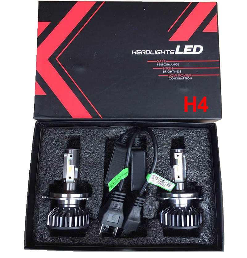 JALN7 H4 Truck LED headlight Car Fog Lamp H11 9005 9006 Bulb 12V 24V H4 60/55W 300K 6500K