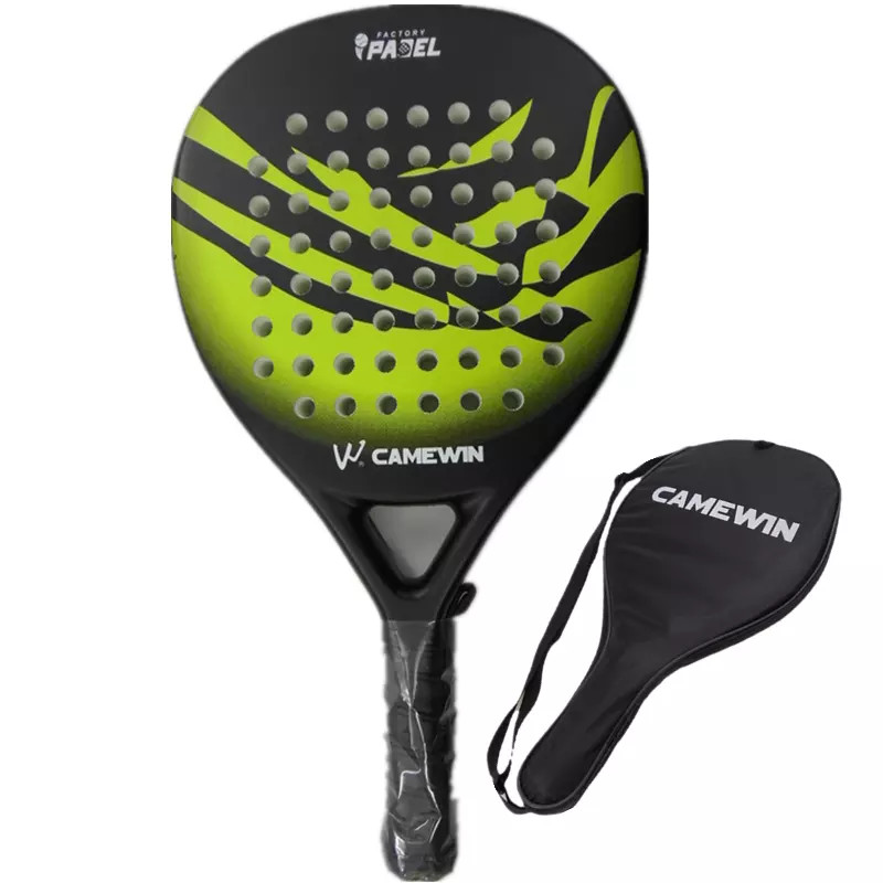 50% Carbon Graphite Padel / Pickleball Racket Custom Sports Accessories
