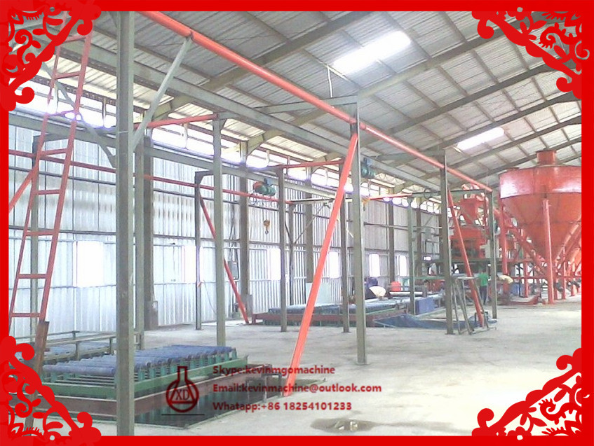 Fireproof Sound Insulation MgO Board Straw Door Making Machines Full Automatic