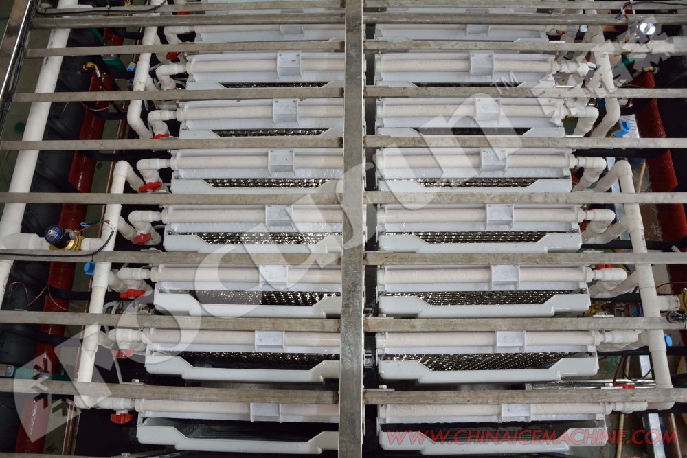 10T Cube Ice Machine with Bitzer Compressor Industrial & Commercial Big Capacity ice cube machine