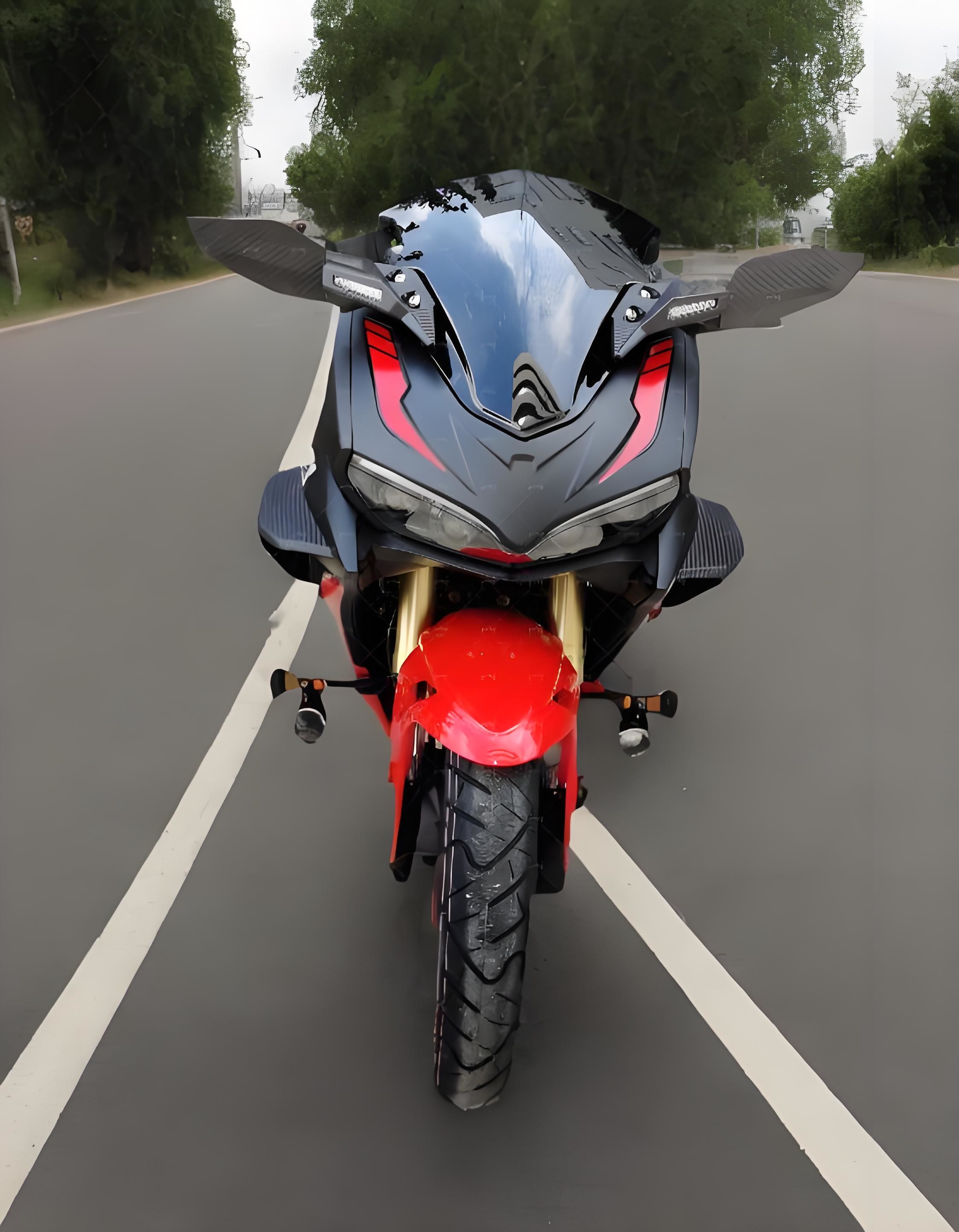 400cc Gasoline Motorcycle Streetbike For Adults Enduro Racing Sportbike With Chain Drive