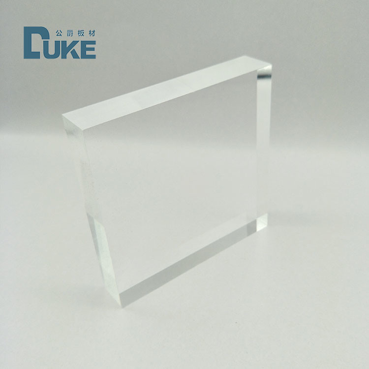 Hotel High Gloss Clear UV Resistant Perspex Sheet 2000*2000mm