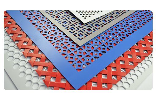 Length 20m Metal Perforated Mesh Generator Room Coiled Plate Thickness 0.2mm-1mm