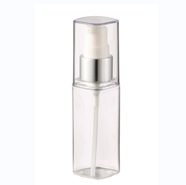 50ml Square Perfume Bottle In Customized Colour PETG Cosmetic Bottle