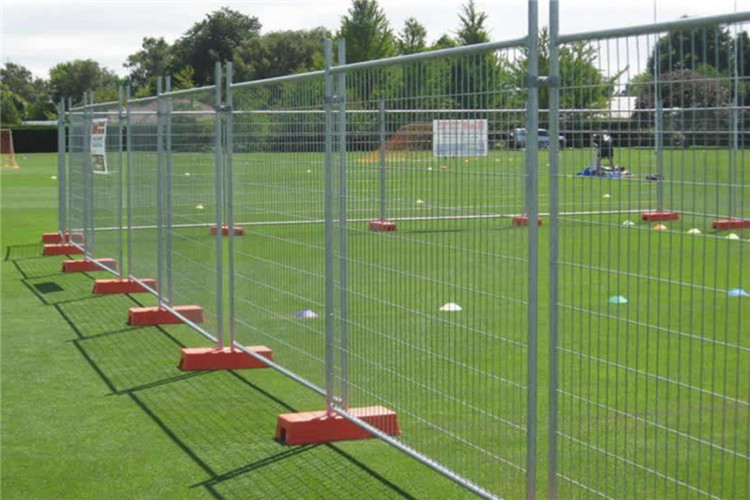 Welded Heras Security Fence Panels White Perimeter Patrol Temporary Fencing