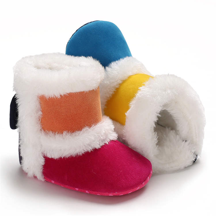 2019 winter warm cotton Cute 0-2 years Outdoor baby booties