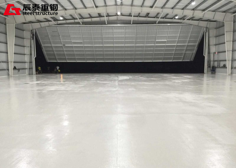 Modern Industrial Steel Structure Aircraft Hangar Customizable