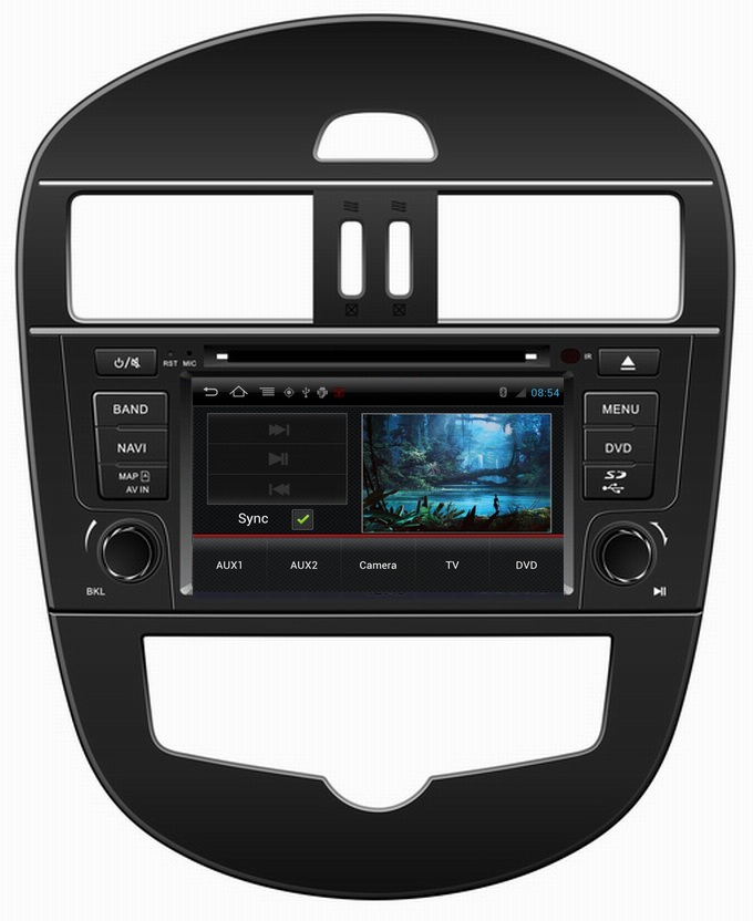 Ouchuangbo In Car GPS DVD 3G Wifi Radio Player for Nissan Tiida 2012 with S150 Android 4.0 Multimedia System OCB-105C