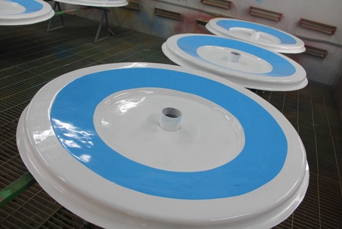 Shopping Mall Spinning Teacups Ride With Three Small Rotating Turntable