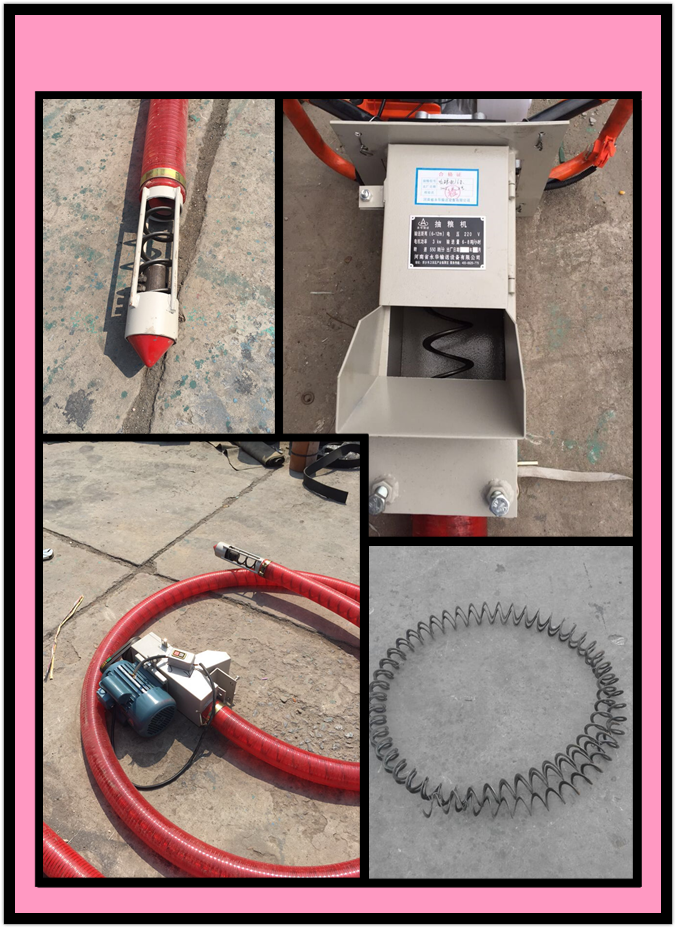 5T a hour protable automatic flexible auger coneyor belt machine