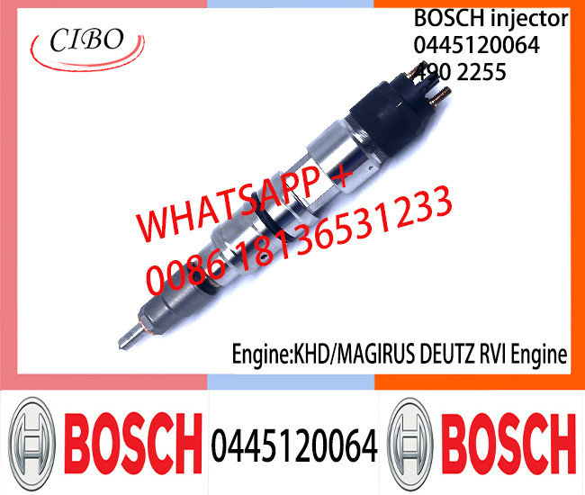BOSCH 0445120064 4902255 Neutral Fuel Injector Assembly 0445120064 4902255 For KHD/MAGIRUS DEUTZ/RVI
