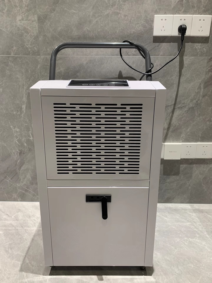 Commercial dehumidifier with wheels - Industrial-grade dehumidification function suitable for large spaces