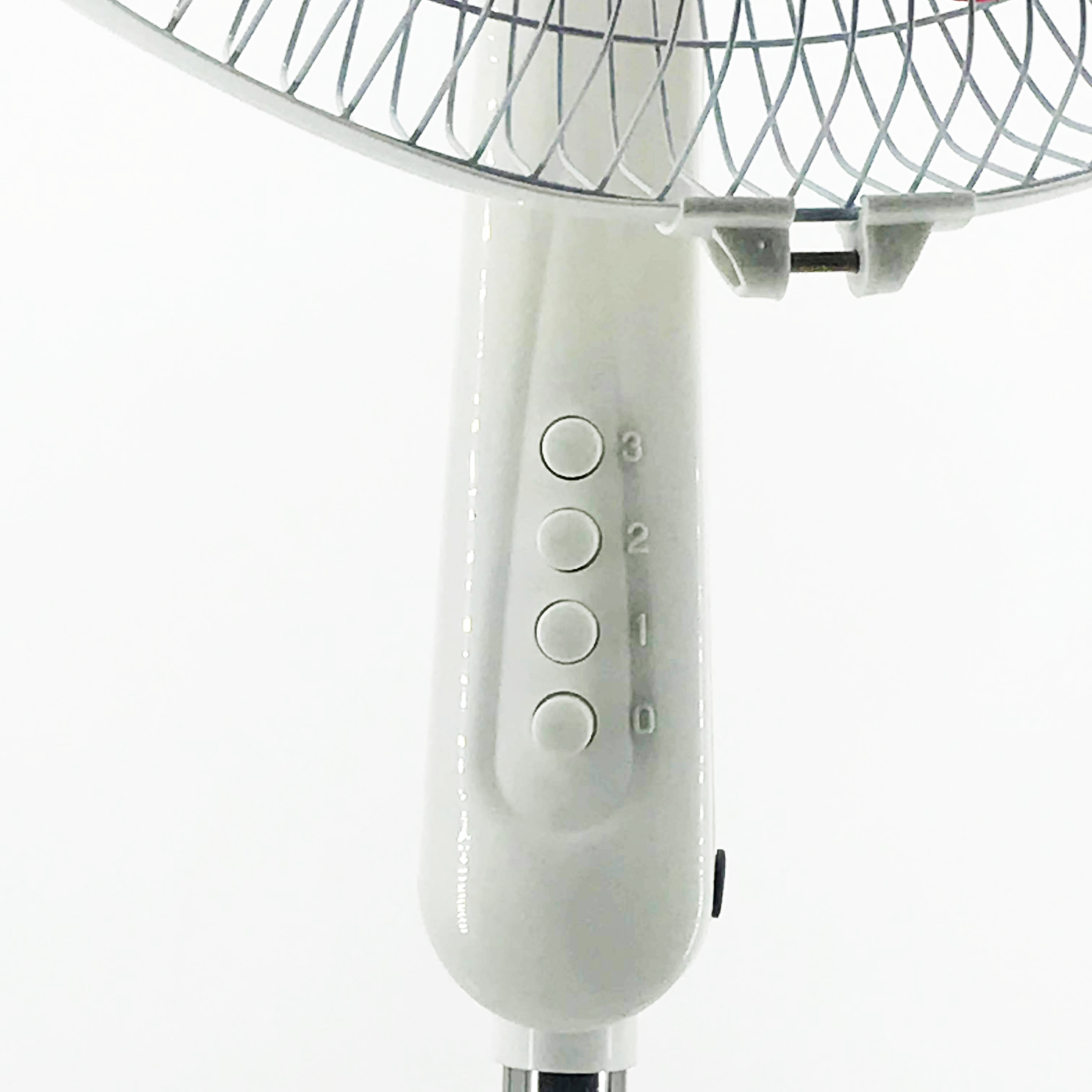 Energy Saving 16 Inch Solar AC/DC Powered Floor Fans With Adapter