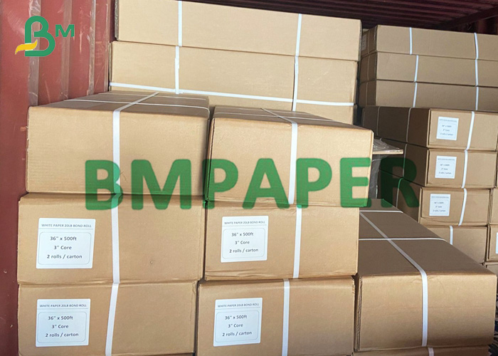 92br 841mm x 50m Whiteness CAD Copying Paper For Large Drafts