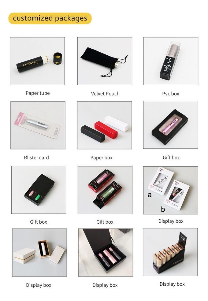 OEM / ODM Mini Twist Up Fragrance Atomiser Empty Plastic Perfume Bottle