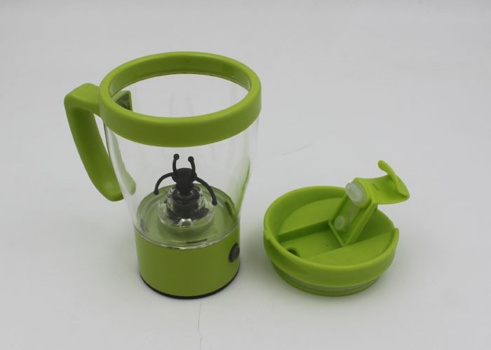 Self Stirring Digital Plastic Coffee Cup / Self Stirring Mug , Run by 2*AAA batteries