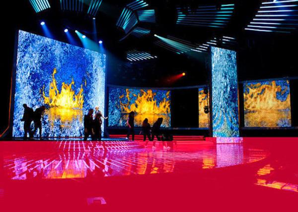 Quality Super Slim High Definition Video Screen P11mm Full Color LED Display Cabinet for sale