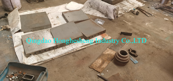 600*800mm Blue White Rubber Vulcanizing Press Automatic Rubber Moulding Machine