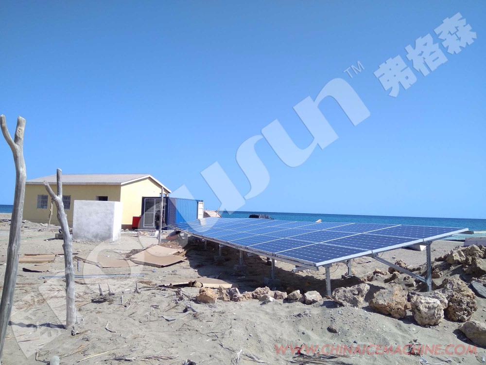 Containerized Solar Powered Cold Room Storage Containers for and 5ton Cooling Capacity