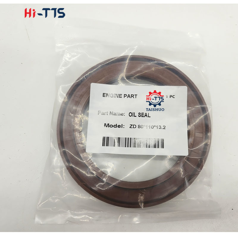 ZD80*110*13.2 Zoomlion Wheel Loader Oil Seal 80*110*13.2mm