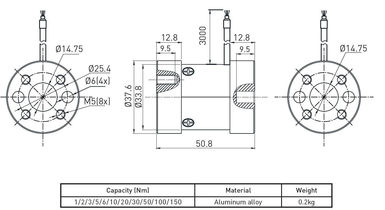 Strain Gauge Force Sensor Load Cell Transducer Column Load Sensors
