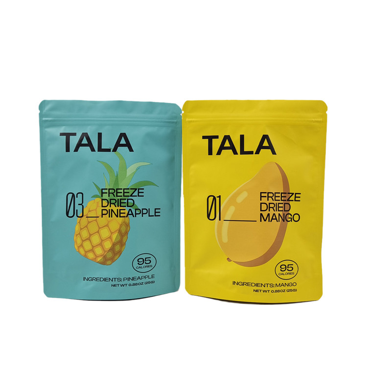 Low MOQ Customized Cashew Peanut Nuts Dry Fruit Snack Food Packaging Bags Soft Touch Mylar Bag