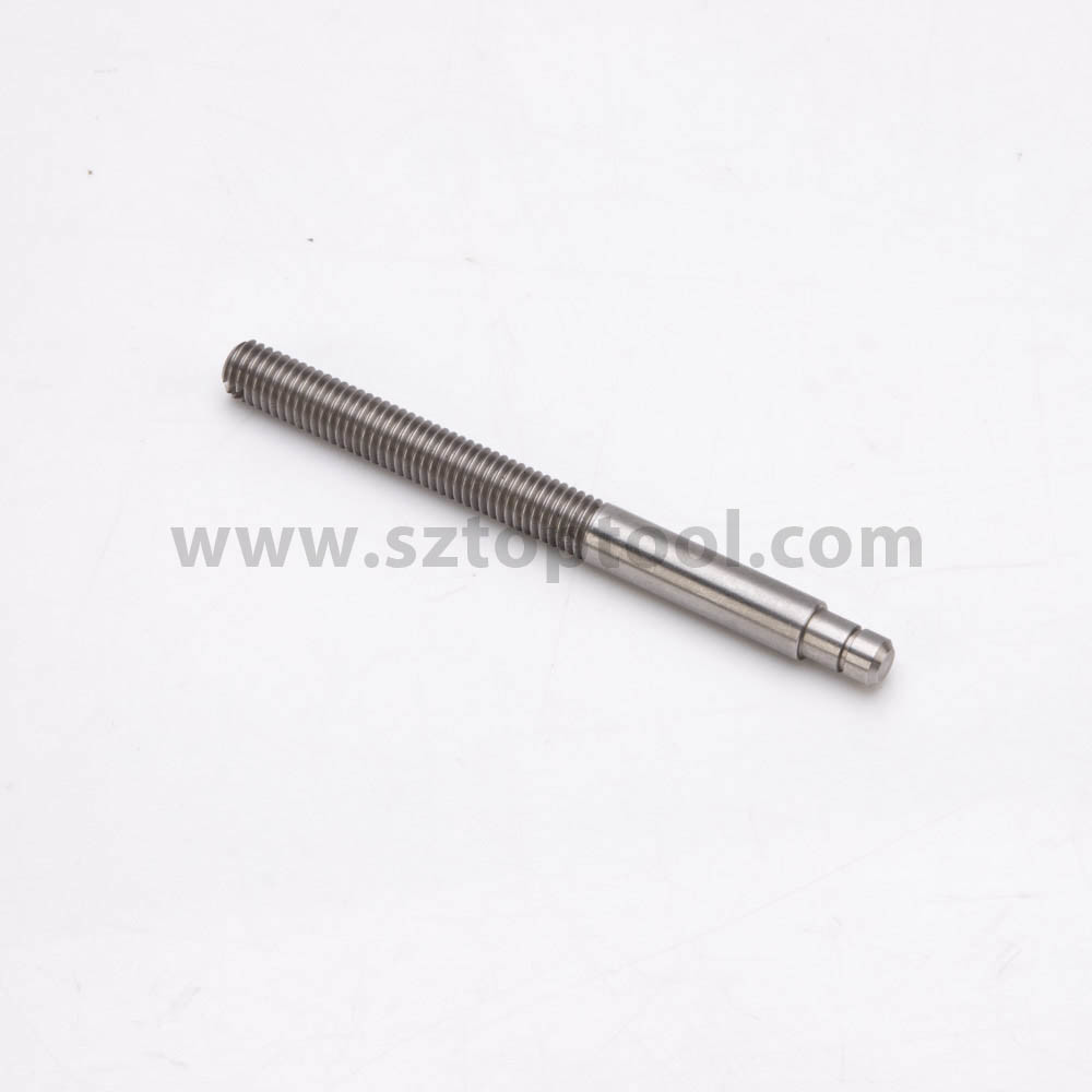 TS16949 Stainless Steel CNC Machining Parts Slotted Stud Customized