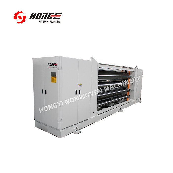 CE Certificated Three Roller Calender Machine For Nonwoven Fabric Machinery