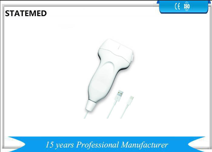Mini Usb Connected Portable Ultrasound Scanner Convex Probe 3.5 Mhz 512 Frames