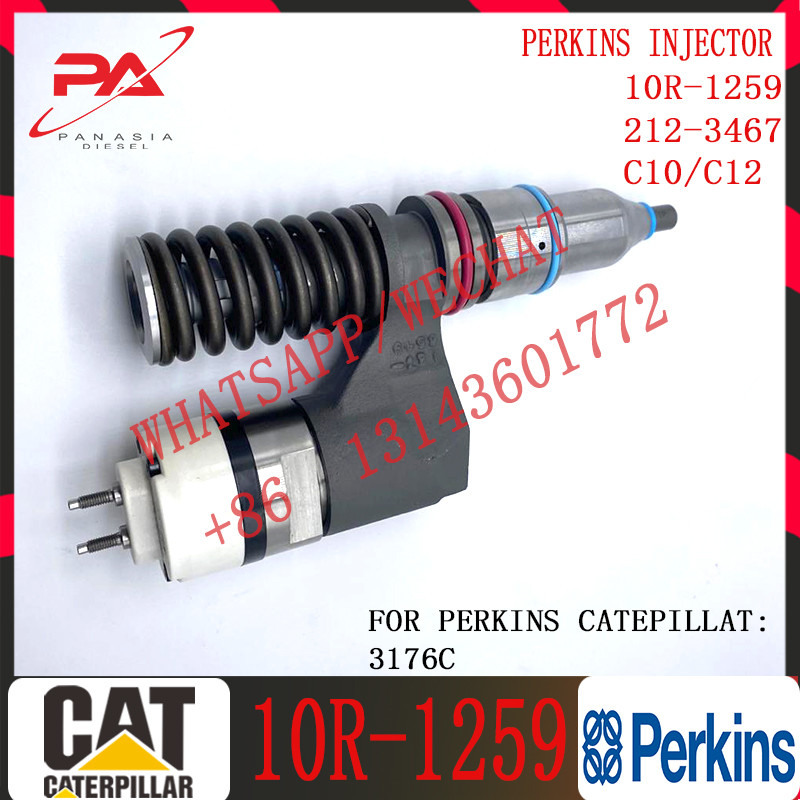 10R-1259 Common Rail Excavator Fuel Injector For C-A-T C10 C12 Engine 10R-1258