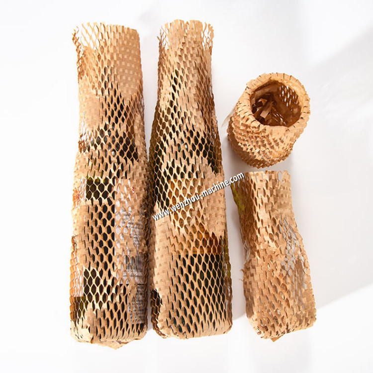 Protective Cushion Wrapping Honeycomb Kraft Paper Making Machine